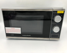 Used, Morphy Richards 20L 800W Standard Microwave Dial 5 Settings - Silver USED MARKS for sale  Shipping to South Africa