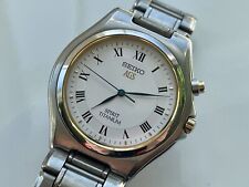 Relógio masculino Seiko Spirit titânio AGS quartzo cinético 4M21-0B60 (leia Desc.) comprar usado  Enviando para Brazil