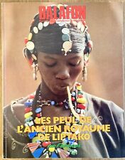 1980 REVISTA A BORDO AIR AFRIQUE AIRLINES BALAFON NO49 HOTEL INTER CONTINENTAL comprar usado  Enviando para Brazil