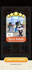 🔥 Spot Rebel 🔥 - Monopoly Go comprar usado  Enviando para Brazil