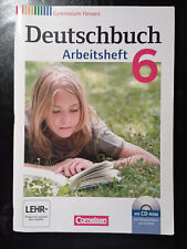 Deutschbuch schuljahr arbeitsh gebraucht kaufen  Brachttal