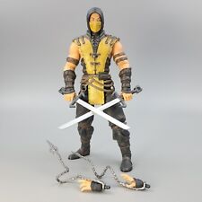 Boneco de ação Mezco Toyz Mortal Kombat X: Scorpion 6" com armas, mãos e máscara comprar usado  Enviando para Brazil