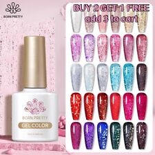 BORN PRETTY 10 ml 130 colores esmalte de gel arte en uñas remojo brillo UV LED gel salón segunda mano  Embacar hacia Argentina