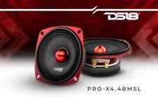 DS18 4" Car Speaker Shallow Mid-Range Bullet 200 W 4-Ohm Midrange PRO-X4.4BMSL for sale  Shipping to South Africa