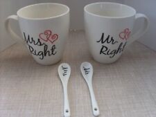 Mrs right mugs for sale  DUNSTABLE