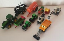 SIKU 11x Konvolut Modellautos Spielzeug Landmachinen Baumaschinen Unimog Bagger gebraucht kaufen  Oberbeberich