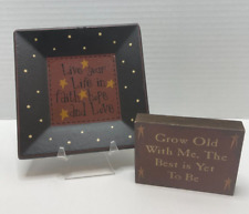 Small primitive signs for sale  Shipping to Ireland