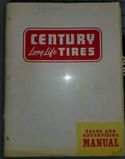 Manual de vendas e publicidade de pneus do século 1950, usado comprar usado  Enviando para Brazil