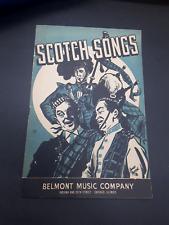 "Scotch Songs" Scottish Scotland Vintage Songbook 1938 Bagpipe Canção tradicional, usado comprar usado  Enviando para Brazil