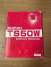 Suzuki ts50w service for sale  BOGNOR REGIS