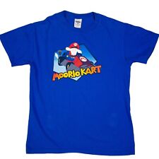 Vintage 00s Moorio Kart Mario Kart Parody Graphic Tee Small for sale  Shipping to South Africa