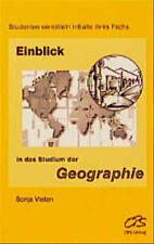 Einblick studium geographie gebraucht kaufen  Berlin