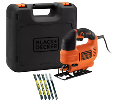 Black + Decker Corded Jigsaw 500 W Cutting Wood Plastic Metal Heavy Duty Saw for sale  Shipping to South Africa