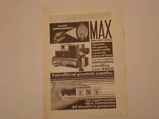 advertising Pubblicità 1972 ELETTROMICROSCOPIO MAX usato  Salerno