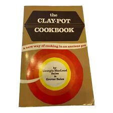 Libro de cocina The Clay-Pot de Georgia MacLeod Sales & Grover Sales, 1974 segunda mano  Embacar hacia Argentina