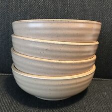 Noritake Stoneware #8474 MADERA IVORY  Set Of Four -6 1/4” Bowl Read Description, used for sale  Shipping to South Africa