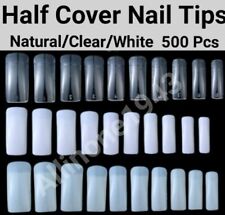 Used, 100/500pcs Half Cover French Nail Tips Artificial False Nail Tips -Jargod for sale  Shipping to South Africa