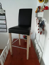 hochwertige schwarze Barstühle Barhocker Küchenstühle - 2er Set + Tisch gebraucht kaufen  Neuhaus am Rennweg