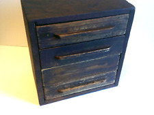 SUPER VINTAGE  ENGINEERS WOODEN TOOL CABINET NEEDS TLC PLUS TOOLS for sale  SOUTHPORT