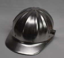 Vintage Superlite Aluminum Fibre-Metal Hard Hat Helmet with Liner 8 Rivet - USA for sale  Davenport