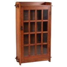 L & JG Stickley Single Door Oak Bookcase for sale  Shipping to South Africa