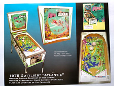 Atlantis pinball machine for sale  Collingswood