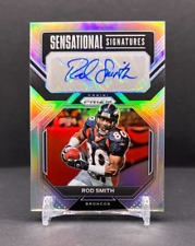 2022 Prizm Football Rod Smith Sensational Signatures SILVER /149 #SS-RS Auto🔥 for sale  Shipping to South Africa