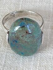 Chrysocolla sterling silver for sale  CAMBRIDGE