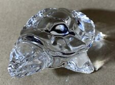 Clear glass turtle for sale  SHEERNESS