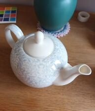 Blue white teapot. for sale  DISS