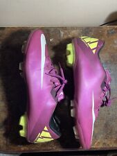 Botines de fútbol Nike para hombre Mercurial Miracle II FG púrpura voltios RAROS, usado segunda mano  Embacar hacia Argentina