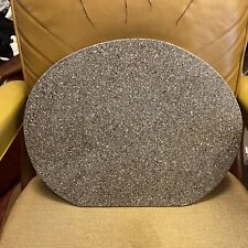 Placa de corte redonda de granito salpicado servidor mármore pedra rv tampa de pia comprar usado  Enviando para Brazil