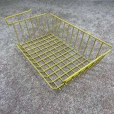 Cesta organizadora vintage amarela fio sob prateleira armário armazenamento rack suspenso comprar usado  Enviando para Brazil