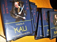 Rick Tucci KALI SÉRIE Filipino Artes Marciais Volumes 1-8 DVD SET comprar usado  Enviando para Brazil