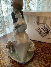 Lladro sitting girl for sale  Manchester