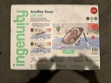 Ingenuity Anyway Sway Portable Swing Bouncer Rocker 0-9M Baby #1310 for sale  Shipping to South Africa