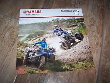 Catalogue brochure yamaha d'occasion  Mitry-Mory