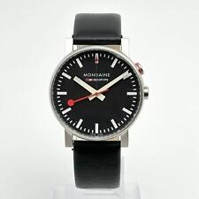 Relógio masculino Mondaine Evo alarme 40 mm aço mostrador preto quartzo A468.30352.14SBB comprar usado  Enviando para Brazil