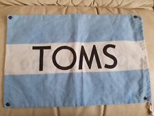 Toms shoe canvas for sale  WATFORD