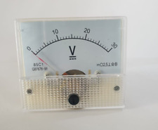 Voltometro analogico cc usato  Caivano