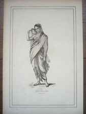 Gravure originale costume d'occasion  Paris XI