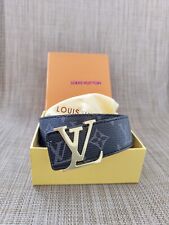 Pasek Louis Vuitton skóra 100cm długości 100/40 czarny pasek z pudełkiem na sprzedaż  PL