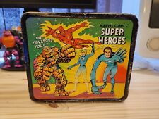 Usado, 1976 Aladdin Marvel Comics Super Heróis Lancheira de Metal Homem-Aranha Hulk Vingadores comprar usado  Enviando para Brazil