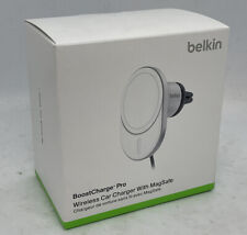 BELKIN BOOST CHARGE PRO WIRELESS CAR MAGSAFE IPHONE 12/13/14/15 HOLDER CHARGER  for sale  Shipping to South Africa