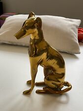 Vintage brass greyhound for sale  BROMLEY