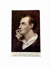 Cartão postal antigo Lord Byron, impresso em Londres, foto Emery Walker comprar usado  Enviando para Brazil