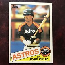 1985 Topps TIFFANY Conjunto JOSE CRUZ #95 HOUSTON ASTROS ** PERFEITO ESTADO ** ALTO GRAU ** comprar usado  Enviando para Brazil