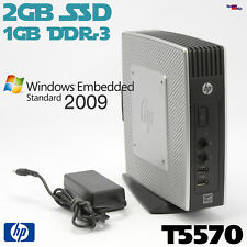 Thin Client T5570 Computer PC U3500 Windows XP Embedded 2009 SSD 2GB RS-232 Lpt for sale  Shipping to South Africa