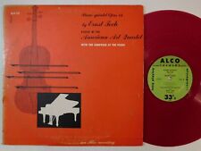 AMERICAN ART QUARTET Ernst Toch Quinteto de Piano ALCO LP vinil vermelho século XX comprar usado  Enviando para Brazil