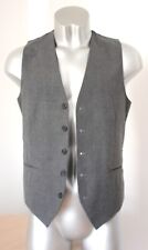 Topman grey waistcoat for sale  ISLEWORTH